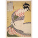 Reprodukcja obrazu Shira-uchikake - Le surcot blanc - Kitagawa Utamaro
