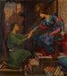 Tristram i Yseult - Sidney Harold Meteyard — widok dzieła