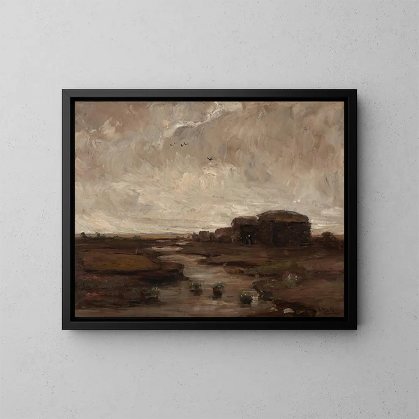 pejzaż tonalny - Sientje Mesdag van Houten — oprawiony obraz na ścianie