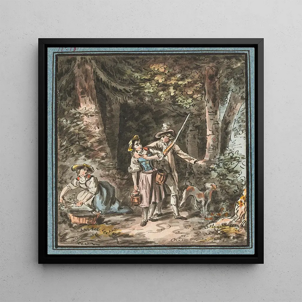 Sigmund Freudenberger - Le chasseur gallant.webp