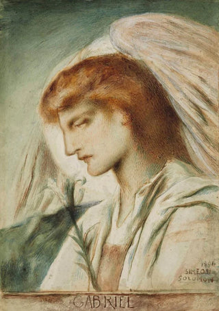 Simeon Solomon - The Archangel Gabriel.webp