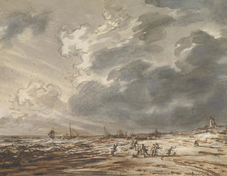 Simon Andreas Krausz - The Beach at Scheveningen.webp