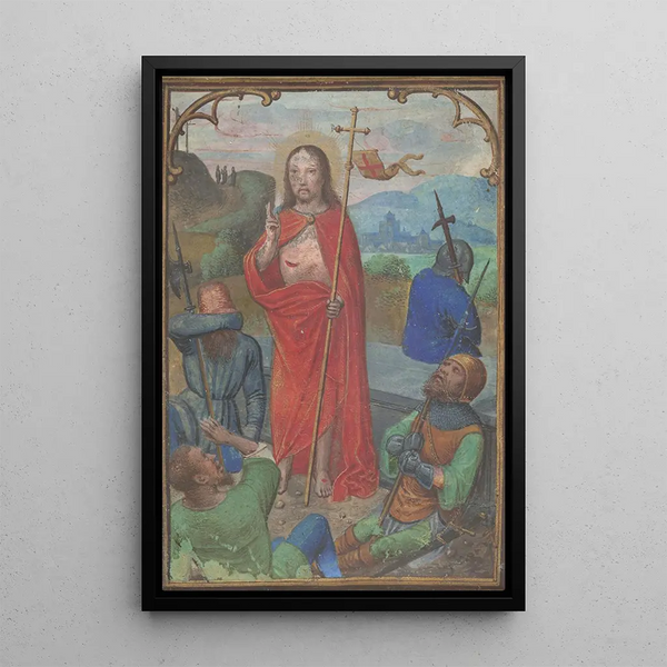 Zmartwychwstania - Simon Bening — oprawiony obraz na ścianie