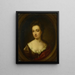 Josina Clara van Citters 1671-1753 Siostra Anny van Citters - Simon Dubois — oprawiony obraz na ścianie