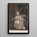 Marie-Antoinette - Simon Malgo — oprawiony obraz na ścianie