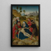La Lamentation du Christ - Simon Marmion — oprawiony obraz na ścianie