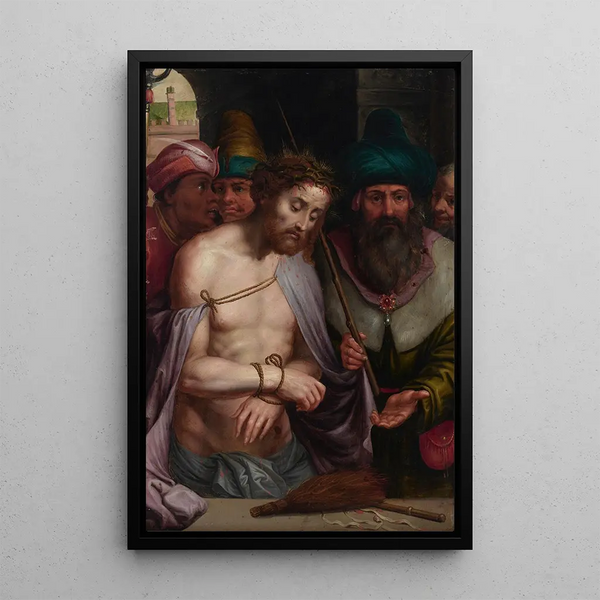 Ecce Homo - Simon Pereyns — oprawiony obraz na ścianie