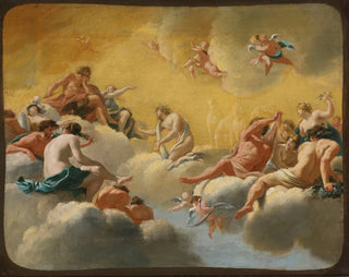 Simon Vouet - Assembly Of The Gods.webp