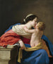 Matka Boża z Dzieciątkiem - Simon Vouet — widok dzieła