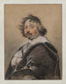 Portret mężczyzny w profilu zwróconego w lewo - Simon Vouet — widok dzieła