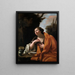 Świętej Marii Magdaleny - Simon Vouet — oprawiony obraz na ścianie