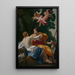Wenus i Adonisa - Simon Vouet — oprawiony obraz na ścianie
