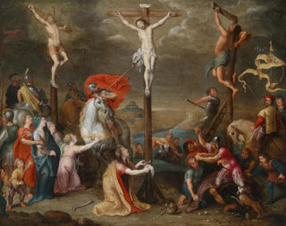 Ukrzyżowania - Simon de Vos — widok dzieła