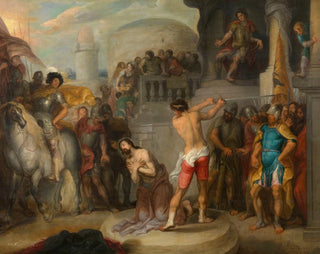 Simon de Vos - The Beheading of Saint Paul.webp