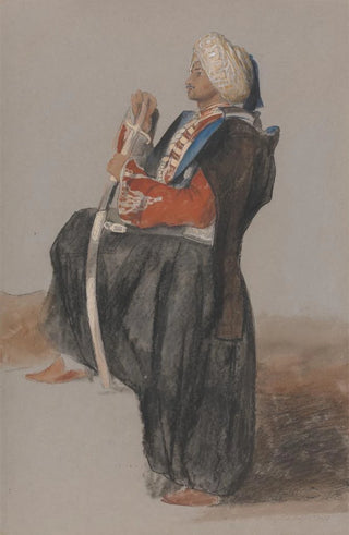 Sir David Wilkie - The Dragoman of Mr Moore English Consul at Beyrout.webp