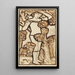 Adam - Sir Edward Coley Burne-Jones — oprawiony obraz na ścianie