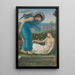 Cupidon i Psyché - Sir Edward Coley Burne-Jones — oprawiony obraz na ścianie