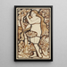 Ewa - Sir Edward Coley Burne-Jones — oprawiony obraz na ścianie