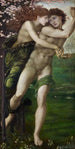 Phyllis i Démophoon - Sir Edward Coley Burne-Jones — widok dzieła