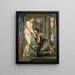 Pygmalion i obraz, L’âme atteint - Sir Edward Coley Burne - Jones — oprawiony obraz na ścianie