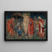 Uczczenie Trzech Króli - Sir Edward Coley Burne-Jones — oprawiony obraz na ścianie