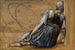 Seria La Rose Églantine, studium do Le Jardin de la Cour II - Sir Edward Coley Burne-Jones — widok dzieła