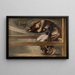 seria La Rose Églantine, étude pour La Cour du Jardin V - Sir Edward Coley Burne-Jones — oprawiony obraz na ścianie