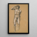 L'Wezwanie Persesa - Sir Edward Coley Burne-Jones — oprawiony obraz na ścianie