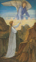 L'Ange Gardien - Sir Edward Coley Burne-Jones — widok dzieła