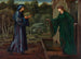 Pielgrzym przy drzwiach bezczynności - Sir Edward Coley Burne-Jones — widok dzieła