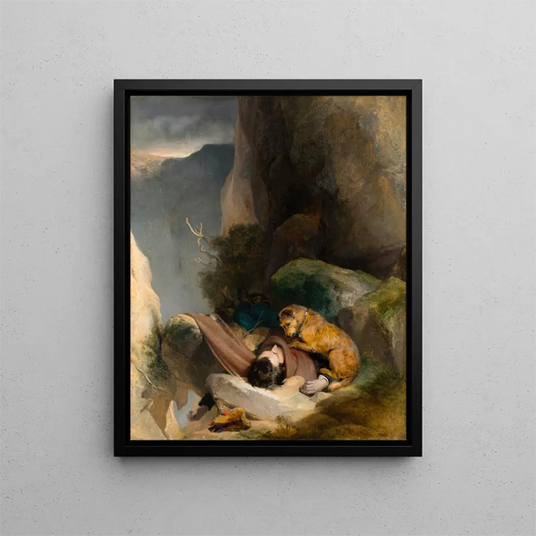 Pièce jointe - Sir Edwin Henry Landseer — oprawiony obraz na ścianie
