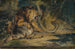Lwa broniącego swoją zdobycz - Sir Edwin Henry Landseer — widok dzieła