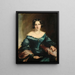 Portret pani Eleonor Fitzroy - Sir Francis Grant — oprawiony obraz na ścianie