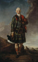 Sir Alexander Macdonald Sir Alasdair MacDhmhnaill Shlite 1744-1795 9. baron de Sleat i pierwszy baron Macdonald de Slate - Sir George Chalmers — widok dzieła