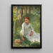 Midi na polu siana - Sir George Clausen — oprawiony obraz na ścianie