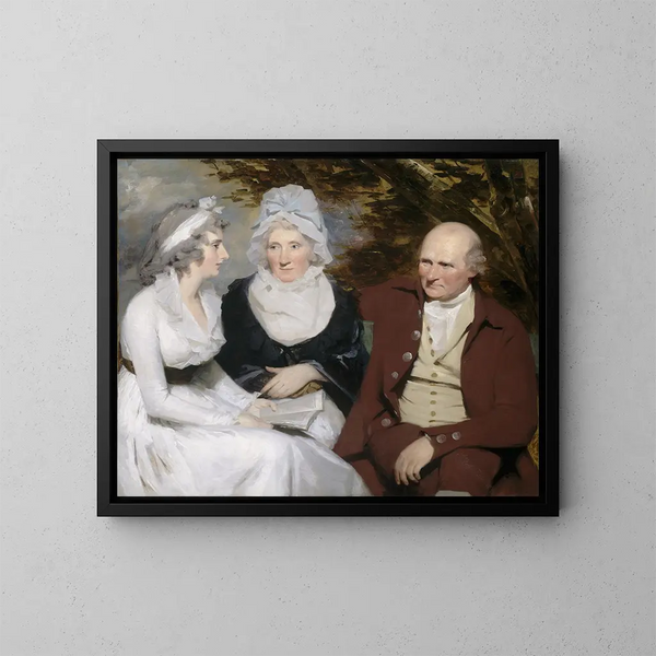 Betty Johnstone i Mademoiselle Wedderburn - Sir Henry Raeburn — oprawiony obraz na ścianie