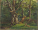Scena leśna z królikami - Sir Hubert von Herkomer — widok dzieła