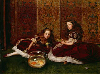 Sir John Everett Millais - Leisure Hours.webp