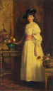 Mademoiselle Gertrude Vanderbilt - Sir John Everett Millais — widok dzieła