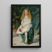 Nina, córka Fredericka Lehmann Esq - Sir John Everett Millais — oprawiony obraz na ścianie