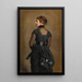 Portret Kate Perugini, córki Charlesa Dickensa - Sir John Everett Millais — oprawiony obraz na ścianie