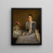 Portret Mary Endicott d. 1957 Mme Joseph Chamberlain - Sir John Everett Millais — oprawiony obraz na ścianie
