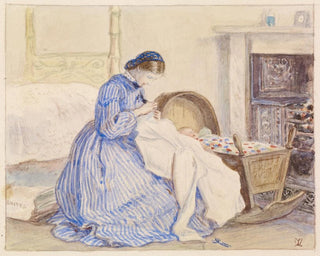 Sir John Everett Millais - Stewart Harrisons The Iceberg  The Seamstress.webp