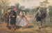 Entre Malvolio en croix de jarretières - Sir John Gilbert — widok dzieła