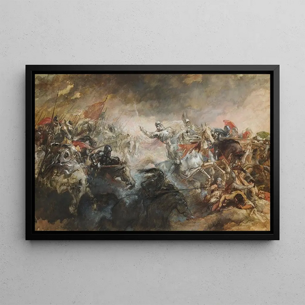Sir John Gilbert - The Phantom Horseman.webp