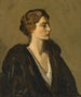 Kobieta w czerni - Sir John Lavery — widok dzieła
