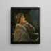 portretowy Dory Sigerson, pani Shorter, około 1870-1918, poetka - Sir John Lavery — oprawiony obraz na ścianie