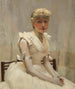 Portret młodej kobiety - Sir John Lavery — widok dzieła