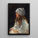 Portret córki artystki Alice - Sir John Lavery — oprawiony obraz na ścianie