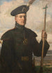 Sir Patrick Ford w mundurze królewskiego łucznika - Sir John Lavery — widok dzieła